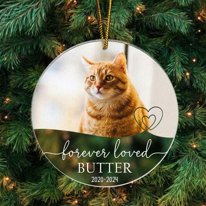 Forever Loved - Gift For Pet Lovers - Personalized Acrylic Ornament