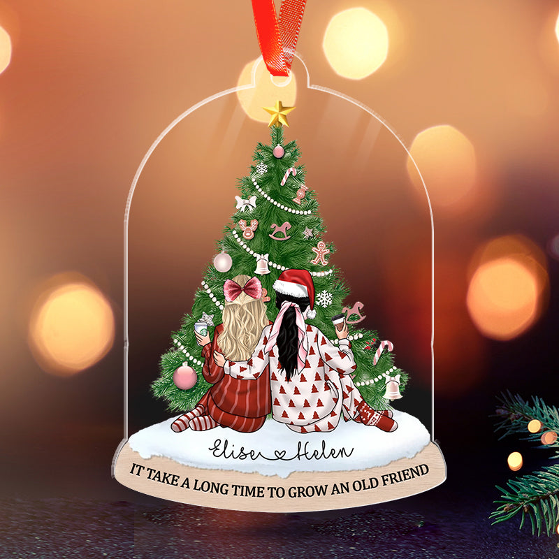 It Take A Long Time To Grow An Old Friend - Personalized Acrylic Ornament