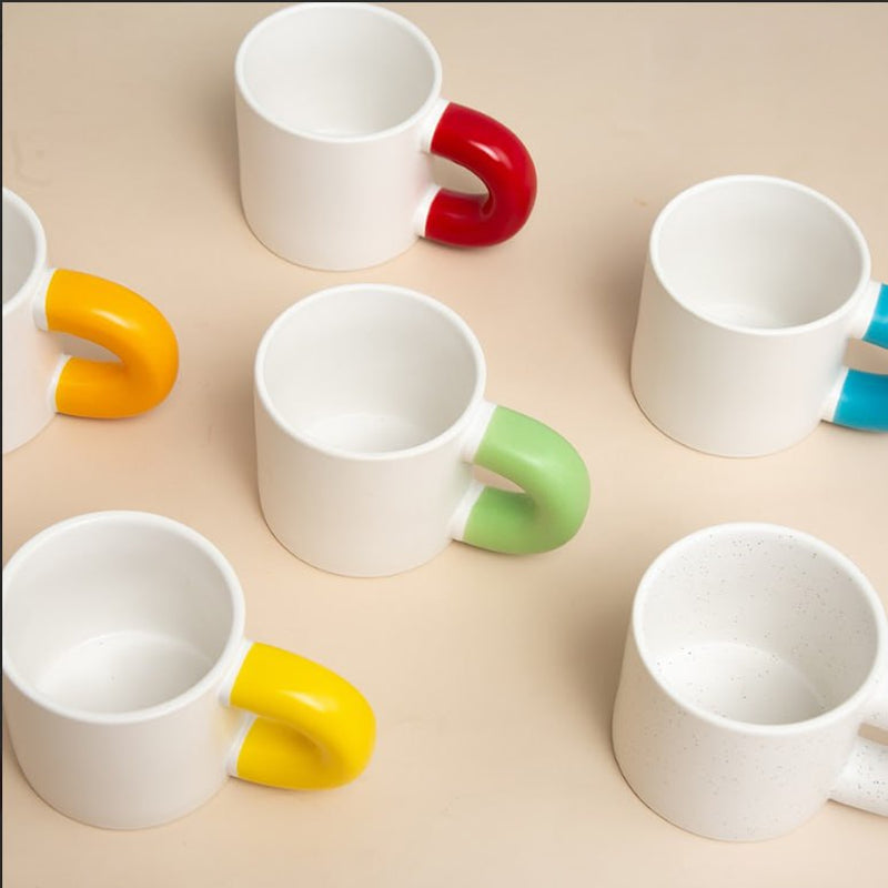 Cute Deer - Christmas Children's Hot Chocolate Mug - Personalized Chunky Mug