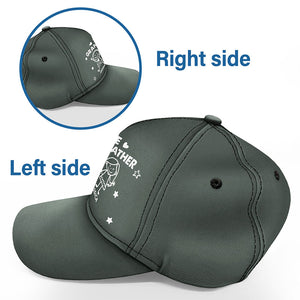 Stick Figure Funny Kids - Gift For Grandparents, Dad, Mom - Personalized Classic Cap