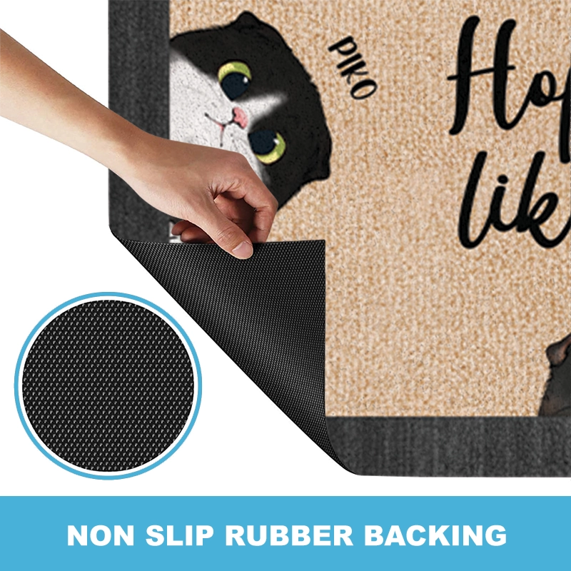 Hope You Like Cats - Birthday, Loving, Funny, Home Decor Gift For Cat Lovers - Personalized Doormat