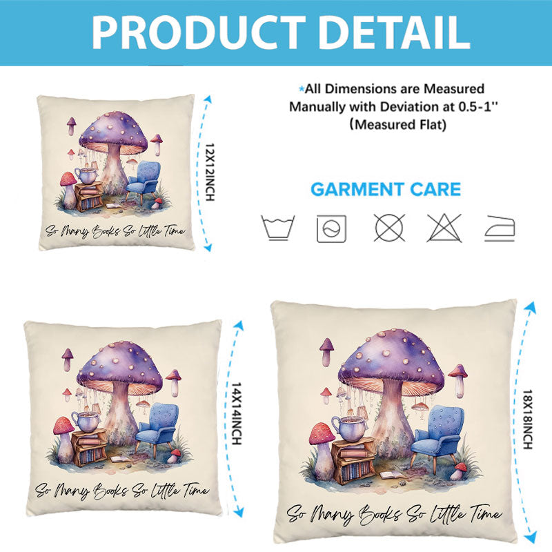 Cozy Reading Nook - Book Lover Gift, Literary Decor - Personalized Pillow