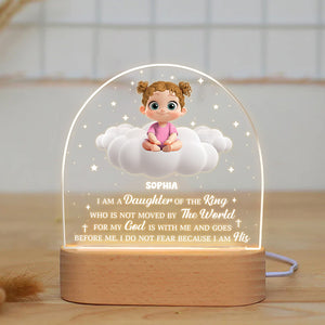 Child Of God - Faith & Inspiration For Kids, Christian Night Light - Personalized LED Light