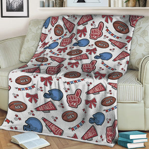 Football Team, Footbal Players - Personalized Blanket