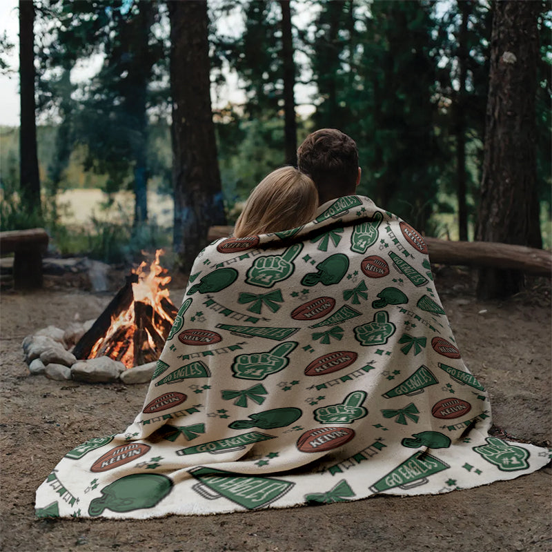 Football Team, Footbal Players - Personalized Blanket