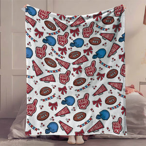 Football Team, Footbal Players - Personalized Blanket