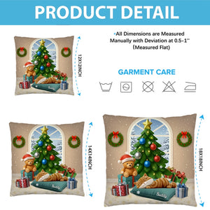 Sleeping Pet - Gift For Cat Lovers, Dog Lovers, Pet Lovers - Personalized Pillow