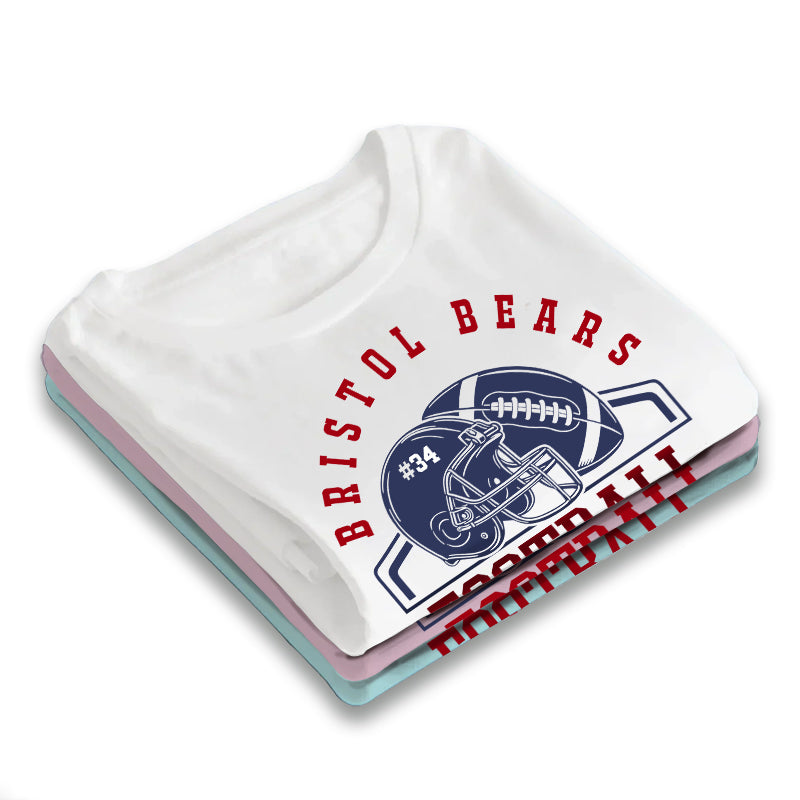 Football Team Spirit - Gift For Fans & Players, Game Day - Personalized T-Shirt