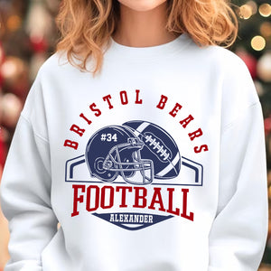 Football Team Spirit - Gift For Fans & Players, Game Day - Personalized T-Shirt