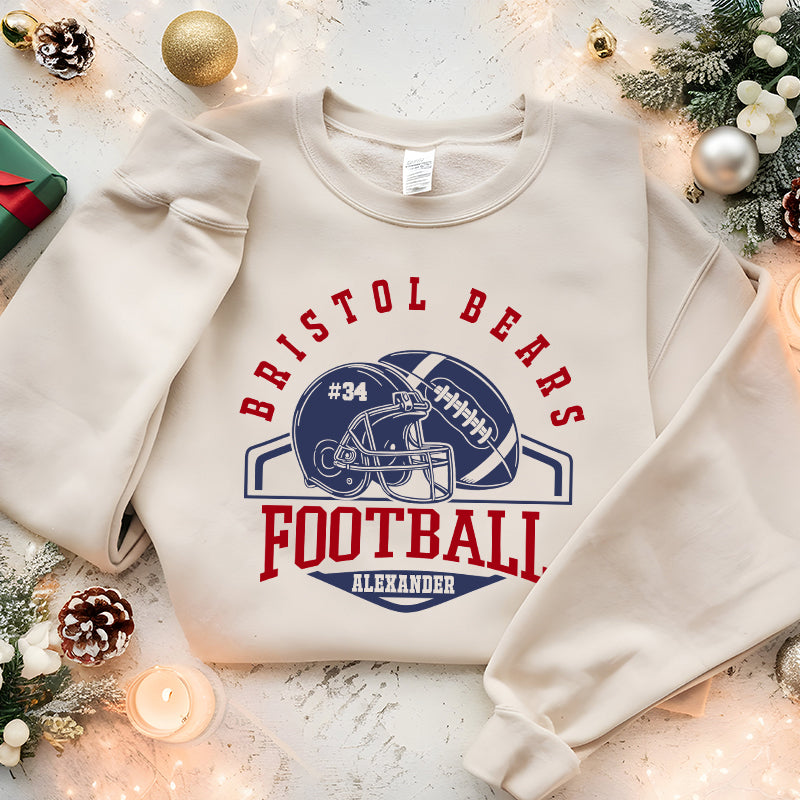 Football Team Spirit - Gift For Fans & Players, Game Day - Personalized T-Shirt