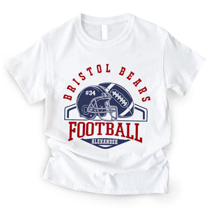 Football Team Spirit - Gift For Fans & Players, Game Day - Personalized T-Shirt