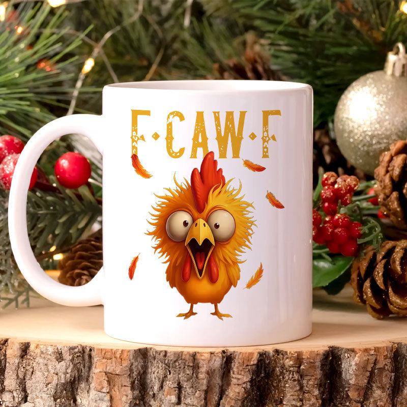 Funny F-Caw-F - Personalized Mug