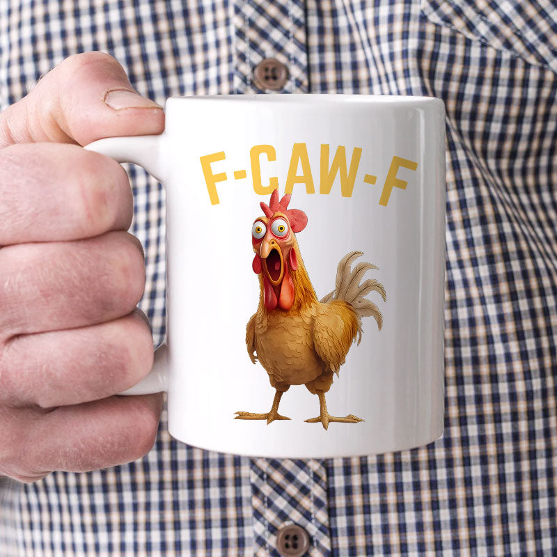 Funny F-Caw-F - Personalized Mug