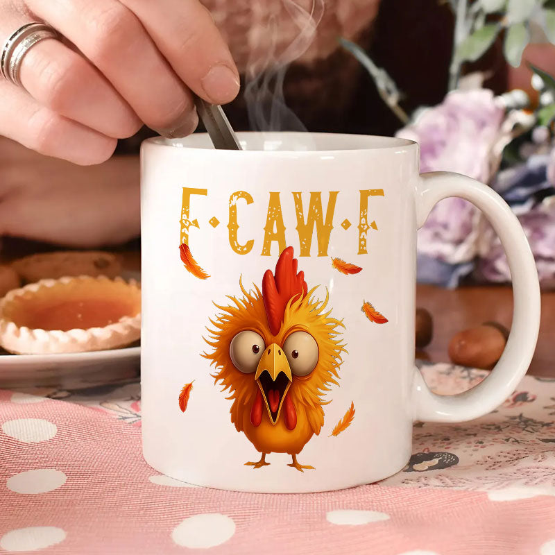 Funny F-Caw-F - Personalized Mug