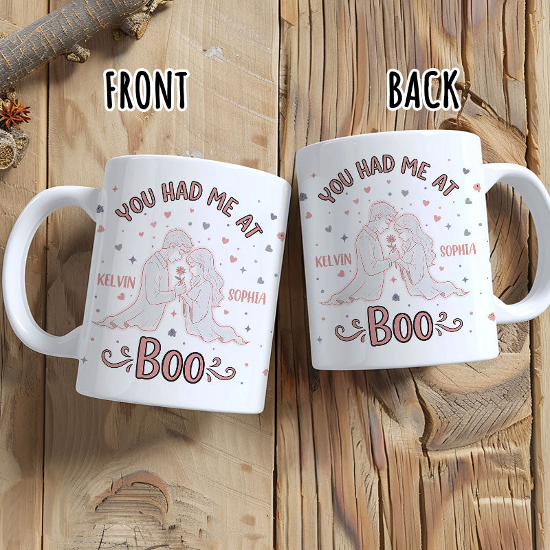 You Had Me At Boo - Gift For Couple - Personalized Mug