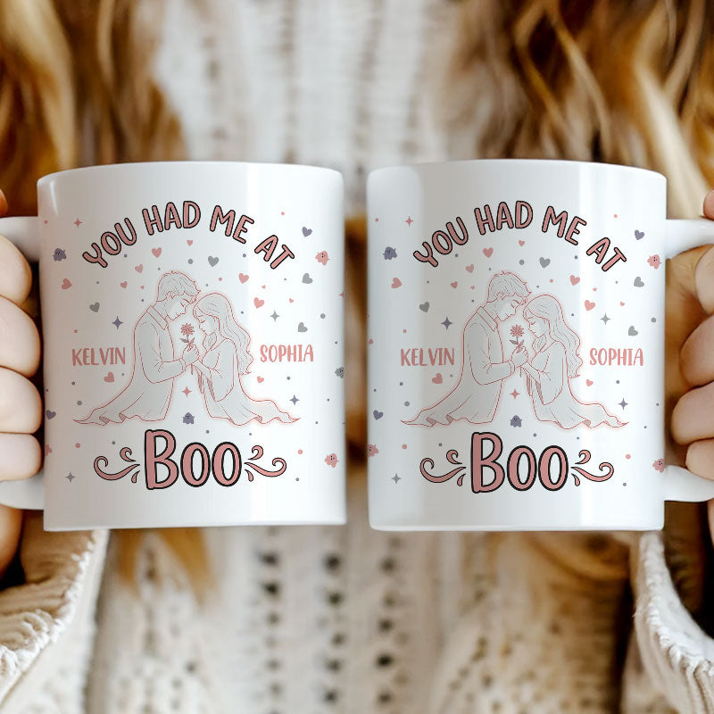 You Had Me At Boo - Gift For Couple - Personalized Mug