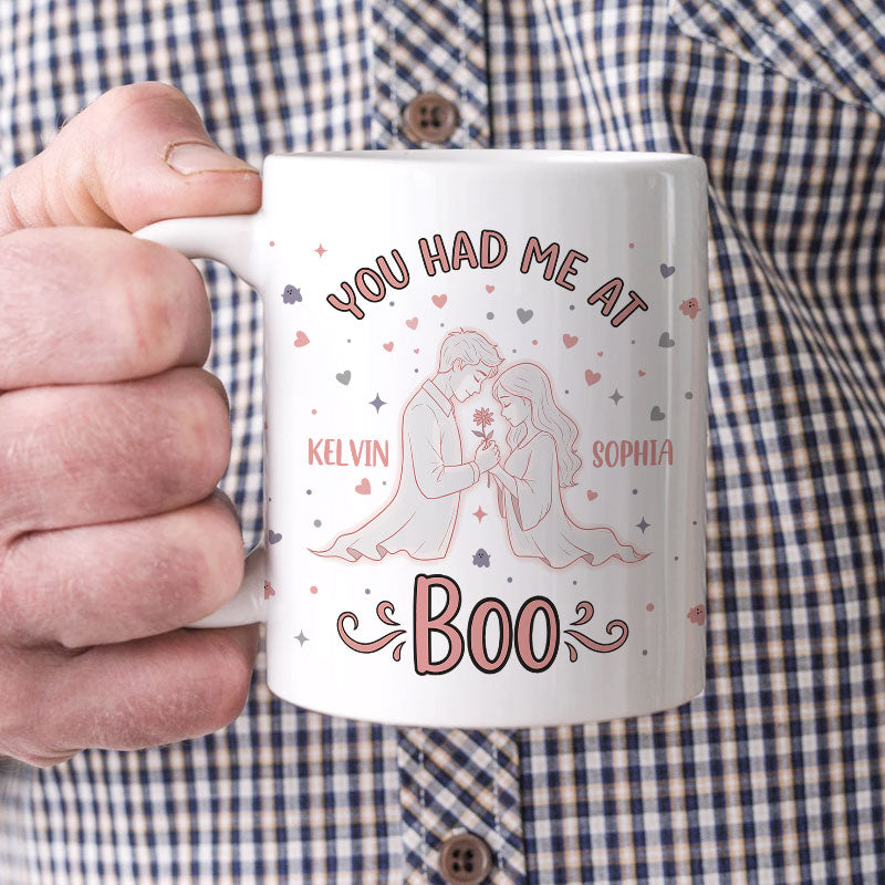 You Had Me At Boo - Gift For Couple - Personalized Mug