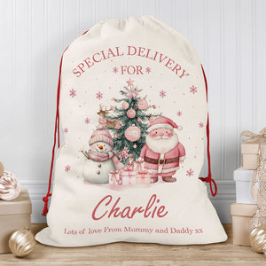 Special Delivery - Custom Christmas Gift For Kids - Personalized Christmas Bag