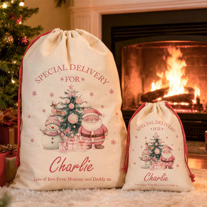 Special Delivery - Custom Christmas Gift For Kids - Personalized Christmas Bag