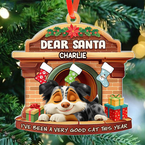 I've Been Very Good Pets This Year - Personalized Acrylic Ornament