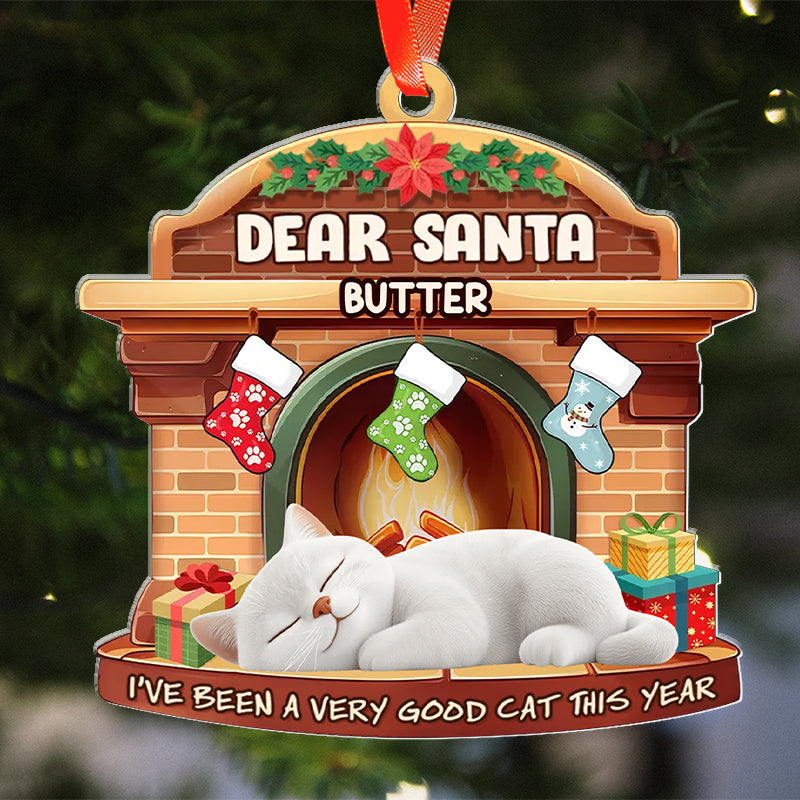 I've Been Very Good Pets This Year - Personalized Acrylic Ornament