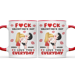 Funny Couple I Love You Everyday - Gift For Couples, Girlfriend, Boyfriend, Wife, Husband - Personalized Accent Mug
