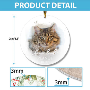 Forever Loved Pet Photo - Personalized Acrylic Ornament