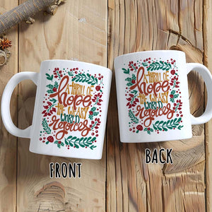 A Thrill Of Hope - Personalized Mug