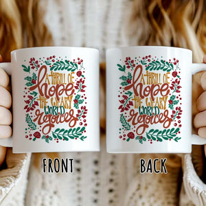 A Thrill Of Hope - Personalized Mug