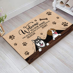 Welcome To Our Home - Personalized Doormat