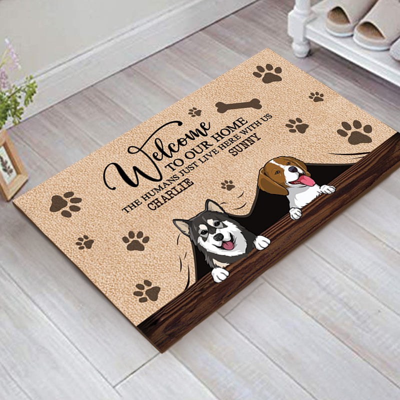 Welcome To Our Home - Personalized Doormat