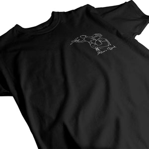 Custom Photo Minimalist Line Art Sketch - Personalized T-Shirt