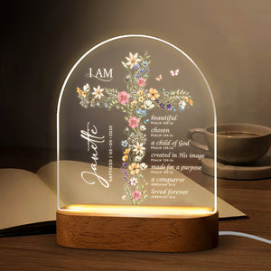Child Of God - Bible Verse - Gifts For Women, Christian Gifts, Jesus Lover Gifts - Personalized LED Light