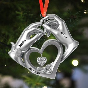 Anniversary Wedding Gifts For Couples - Personalized Acrylic Orrnament