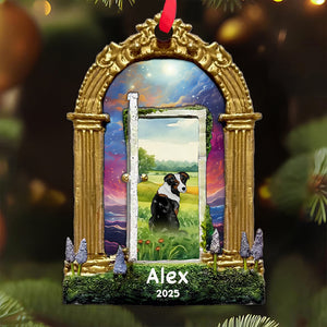 Magical Gateway - Pet Memorial, Pet Loss Gift - Personalized 2-Layered Mix Ornament