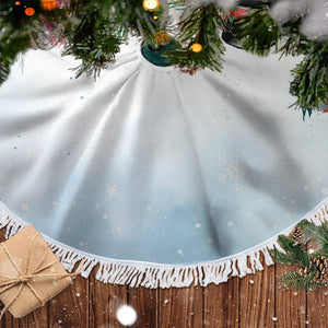 Christmas Snowman Family - Custom Gift For Family Members - Personalized Christmas Tree Skirt