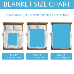 Custom Photo Sending A Big Hug - Personalized Blanket