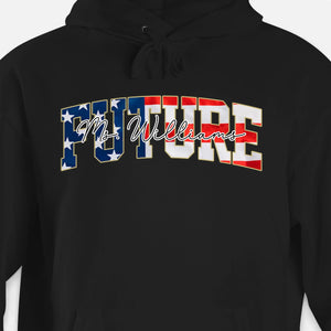 Wifey Pattern Wiffey - Gift For Husband, Wife, Boyfriend, Girlfriend, Couple - Personalized Hoodie