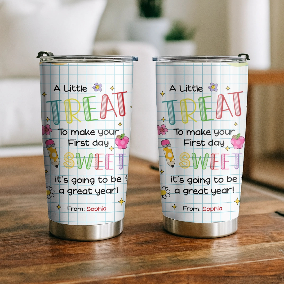 Take Note Back To School - Gift For Teachers, Students - Personalized Tumbler