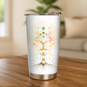 Meditation Spiritual - Yoga Lovers, Meditation Lovers, Self-care Gift - Personalized Tumbler