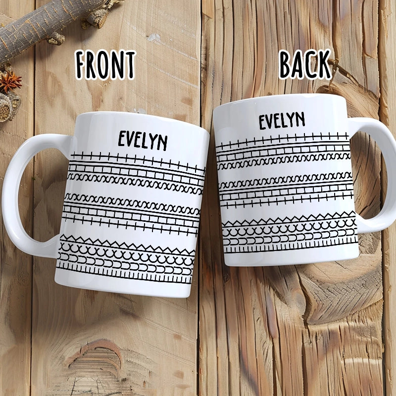Fuck This Shit - Funny Hidden Message - Personalized Mug