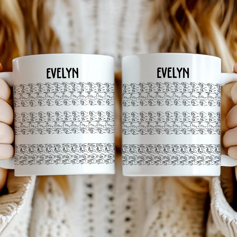 Fuck This Shit - Funny Hidden Message - Personalized Mug