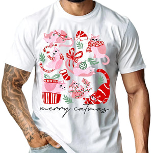 Merry Catmas - Funny Christmas Cat, Gift For Cat Lovers, Pet Lovers - Personalized T-Shirt