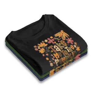 Take Me To The Pumpkin Patch - Halloween Pumpkin Spice - Personalized T-Shirt