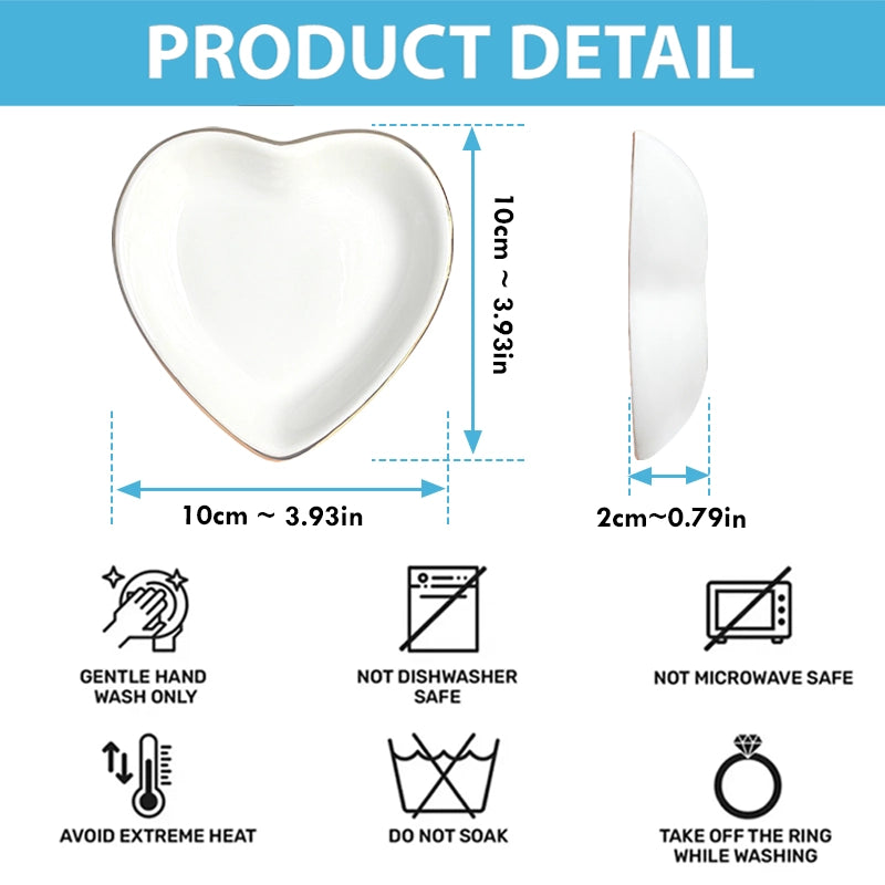 City Skyline - Couple Gift - Personalized Jewelry Dish