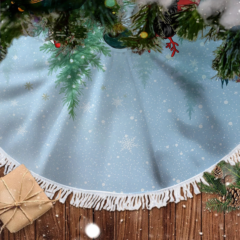 Merry Christmas - Family Custom Gift - Personalized Christmas Tree Skirt