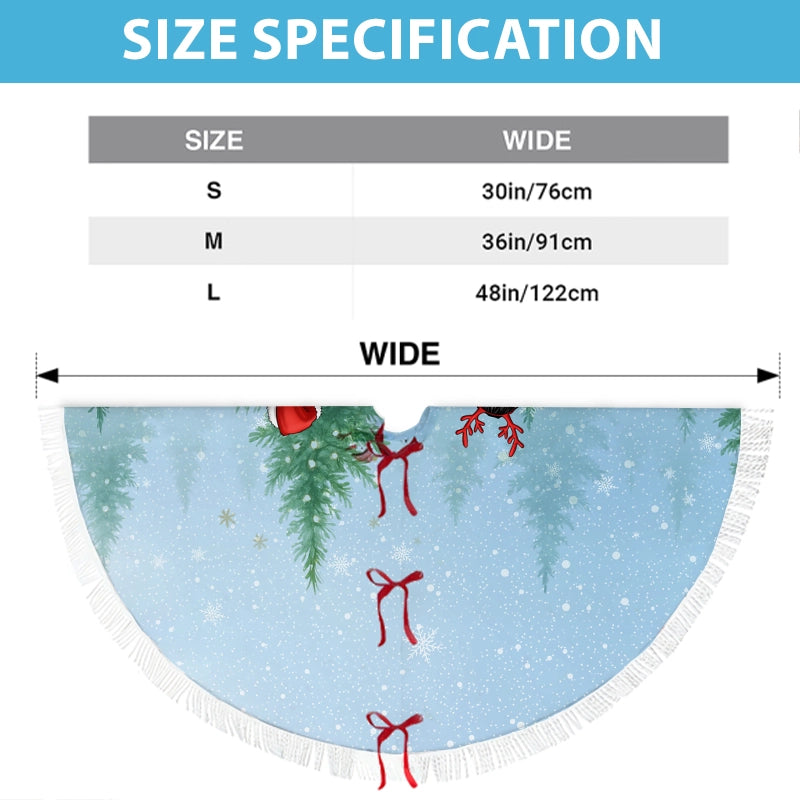 Merry Christmas - Family Custom Gift - Personalized Christmas Tree Skirt