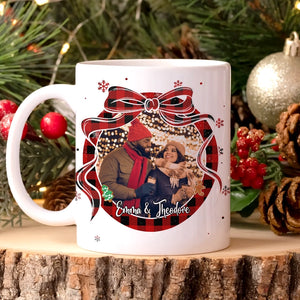 Custom Photo Xmas Together - Personalized Mug