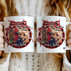 Custom Photo Xmas Together - Personalized Mug