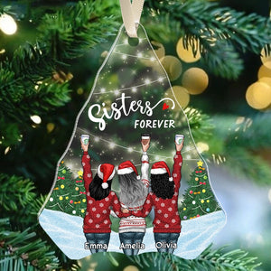 Besties Forever - Soul Sisters Christmas Gift - Personalized Acrylic Ornament